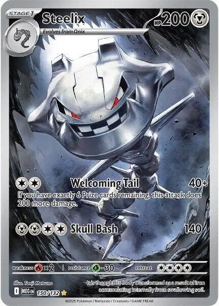 Steelix - Mega Evolution - 150/132 - Illustration Rare