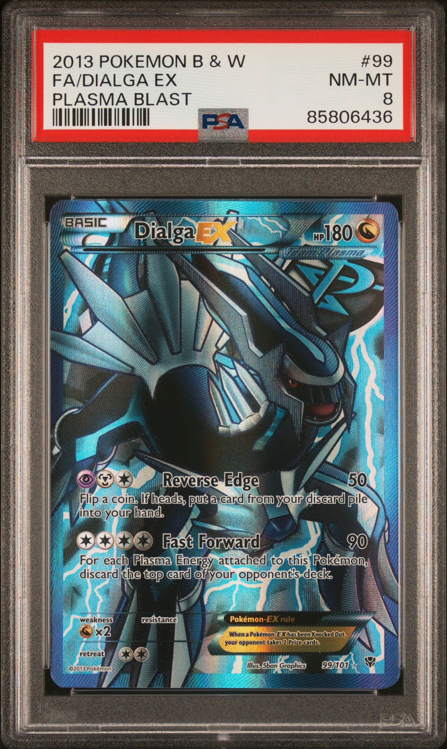 **Sequential Slabs!** PSA 8 & 7 Plasma Blast Dialga EX 99/101 & Palkia EX 100/101