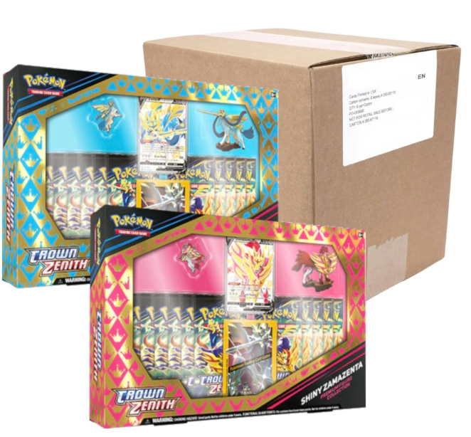 Crown Zenith Premium Figure Collection featuring Shiny Zacian/Zamazenta