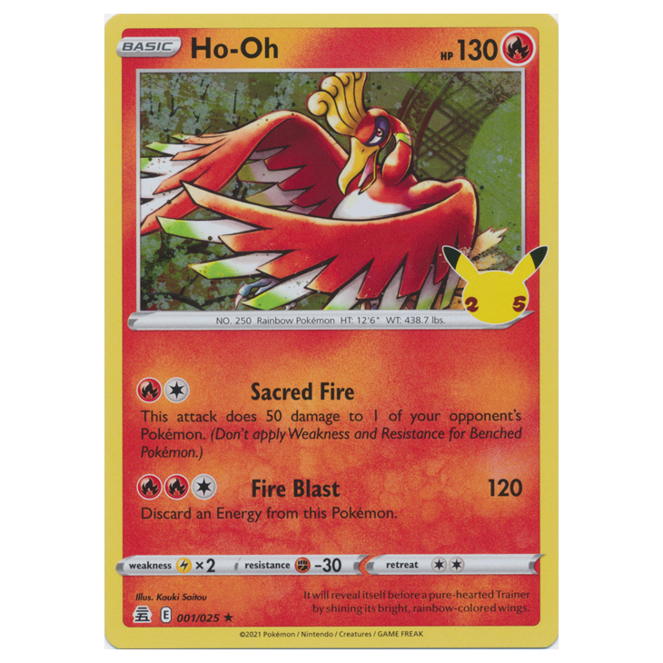 nessa rare card Ho-Oh EX 121/122 Full Art Ultra Rare XY Breakpoint Pokemon Card Near M