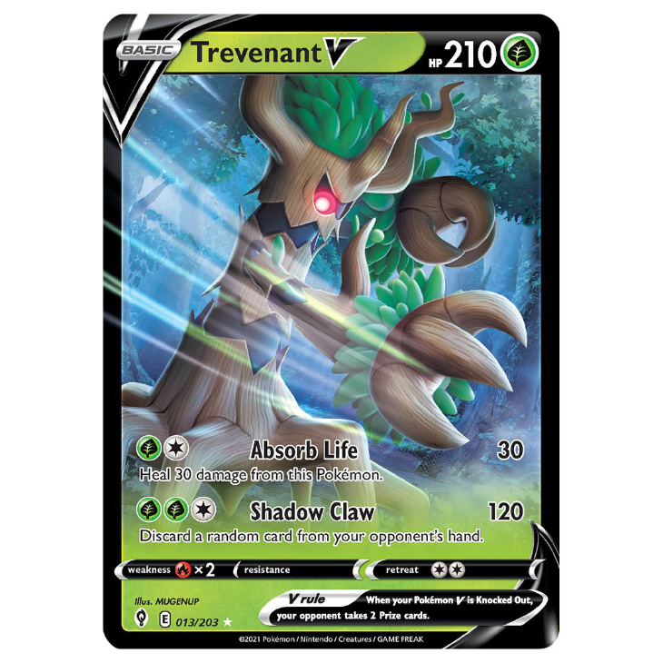 Trevenant V - Evolving Skies - 013/203 - Holo Ultra Rare