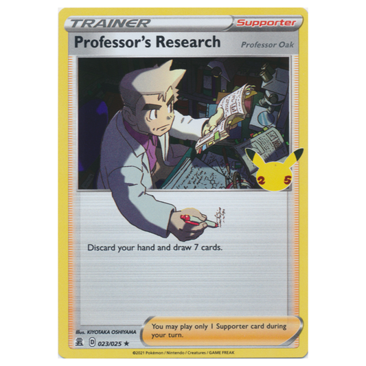 Professor's Research - Celebrations - 023/025 - Holo Rare