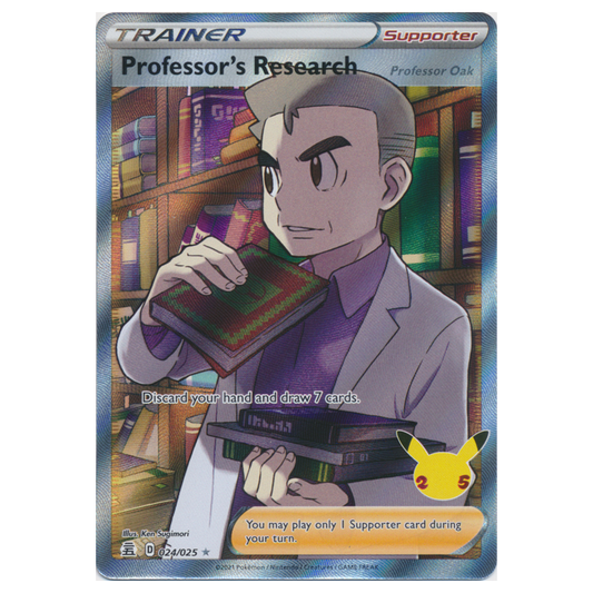 Professor's Research - Celebrations - 024/025 - Full Art Ultra Rare