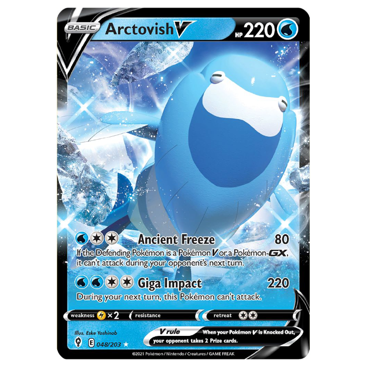 Arctovish V - Evolving Skies - 048/203 - Holo Ultra Rare