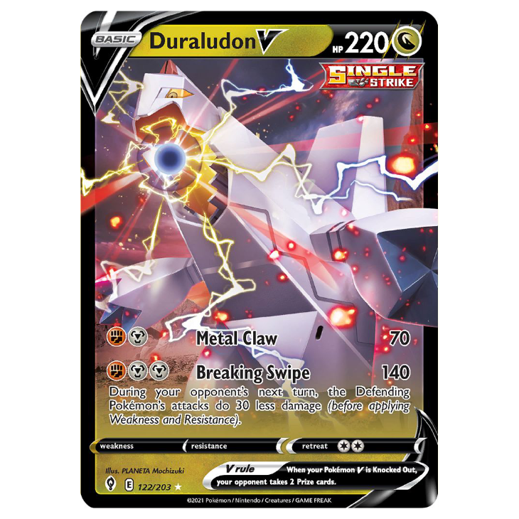 Duraludon V - Evolving Skies - 122/203 - Holo Ultra Rare