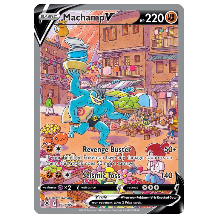 Machamp V - Astral Radiance - 172/189 - Alternate Art