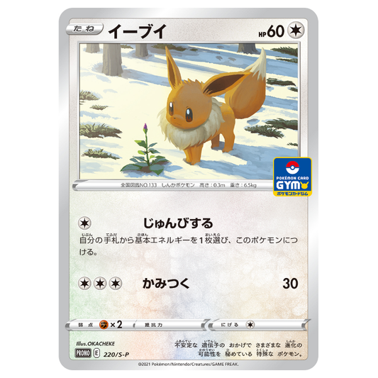 Eevee Non-Holo Promo 220/S-P - JAPANESE