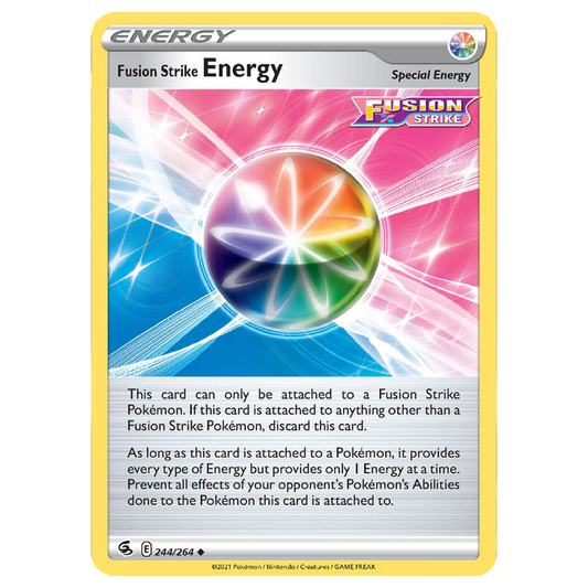 Fusion Strike Energy - Fusion Strike - 244/264 - Uncommon/Reverse Holo