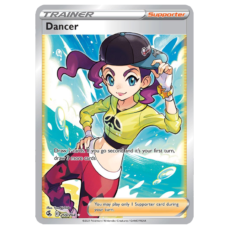 Dancer - Fusion Strike - 259/264 - Holo Ultra Rare Full Art