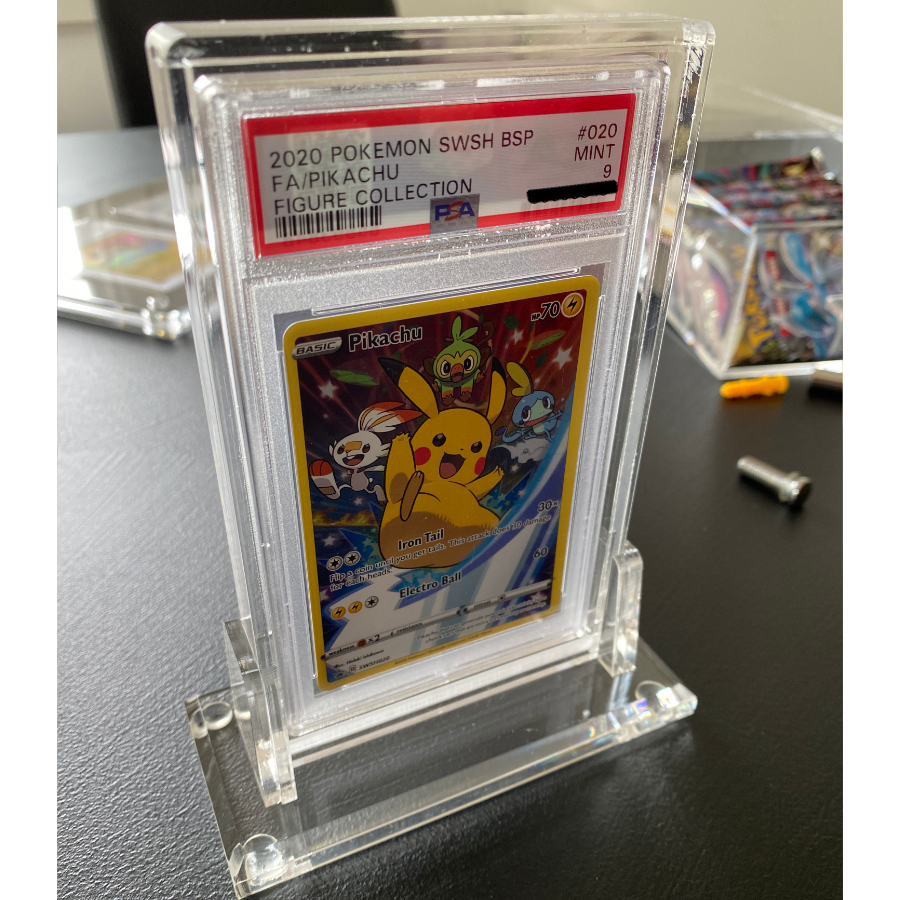 Acrylic PSA Slab Trophy Display (Pokémon)