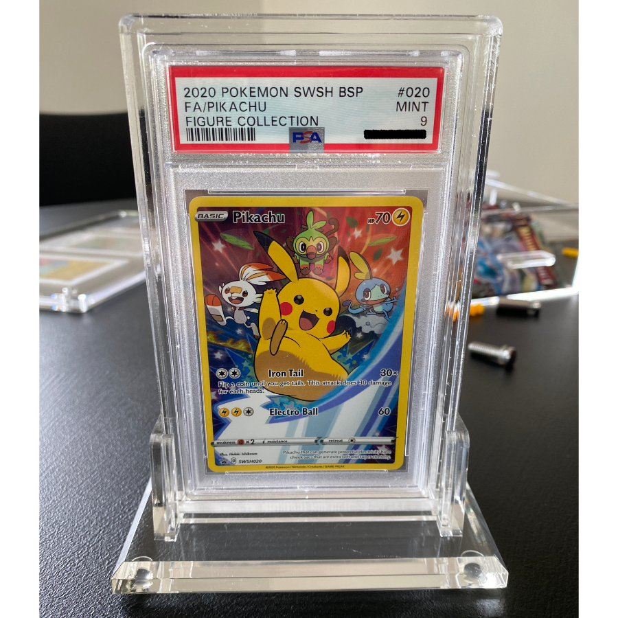 Acrylic PSA Slab Trophy Display (Pokémon)