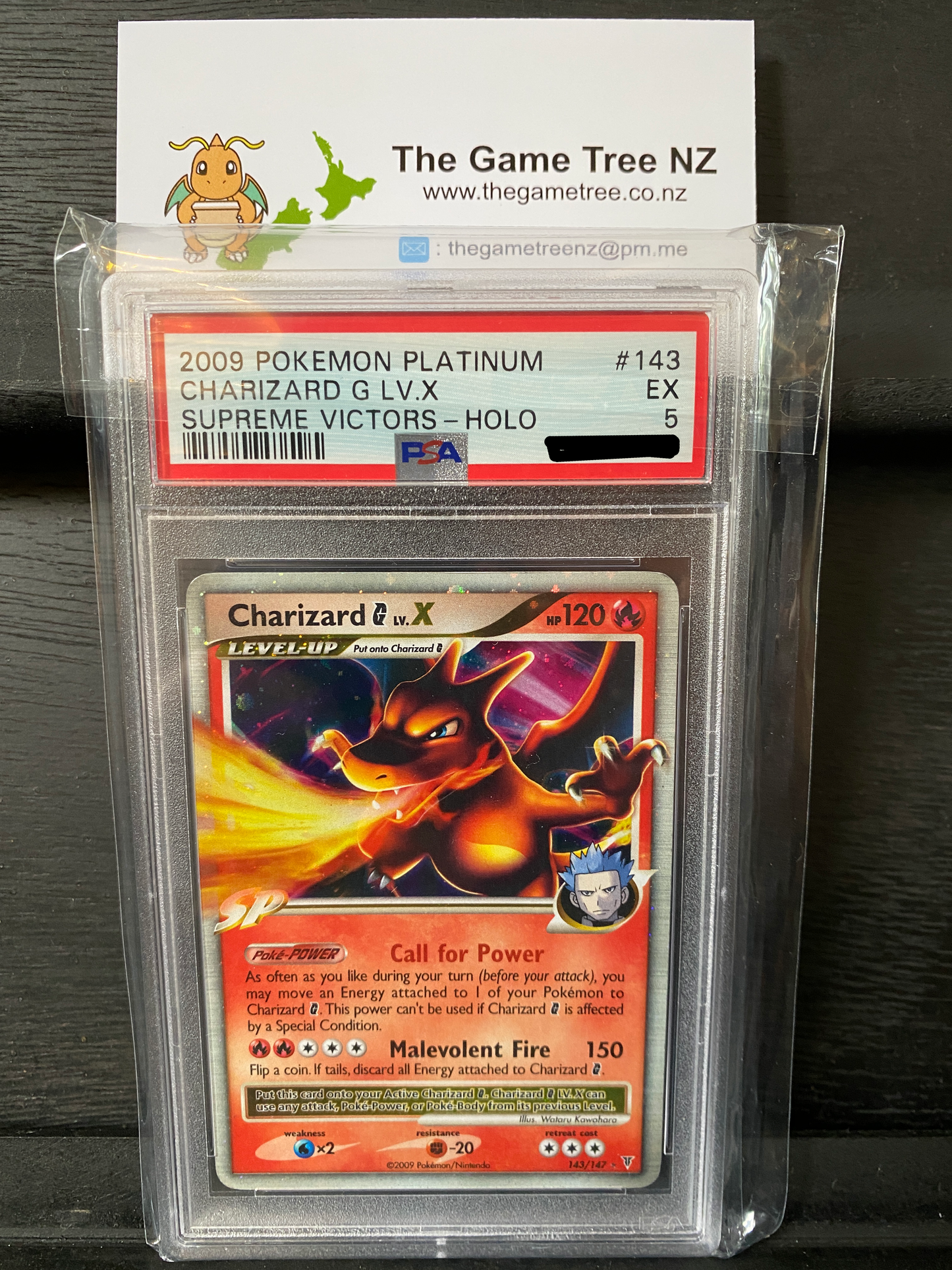 Pokemon Supreme Victors Ultra Rare Card - Charizard G LV.X 143
