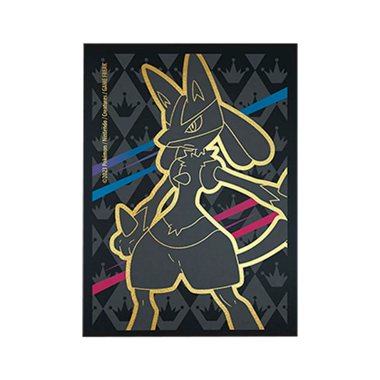 Crown Zenith Elite Trainer Box Lucario SLEEVES 65ct