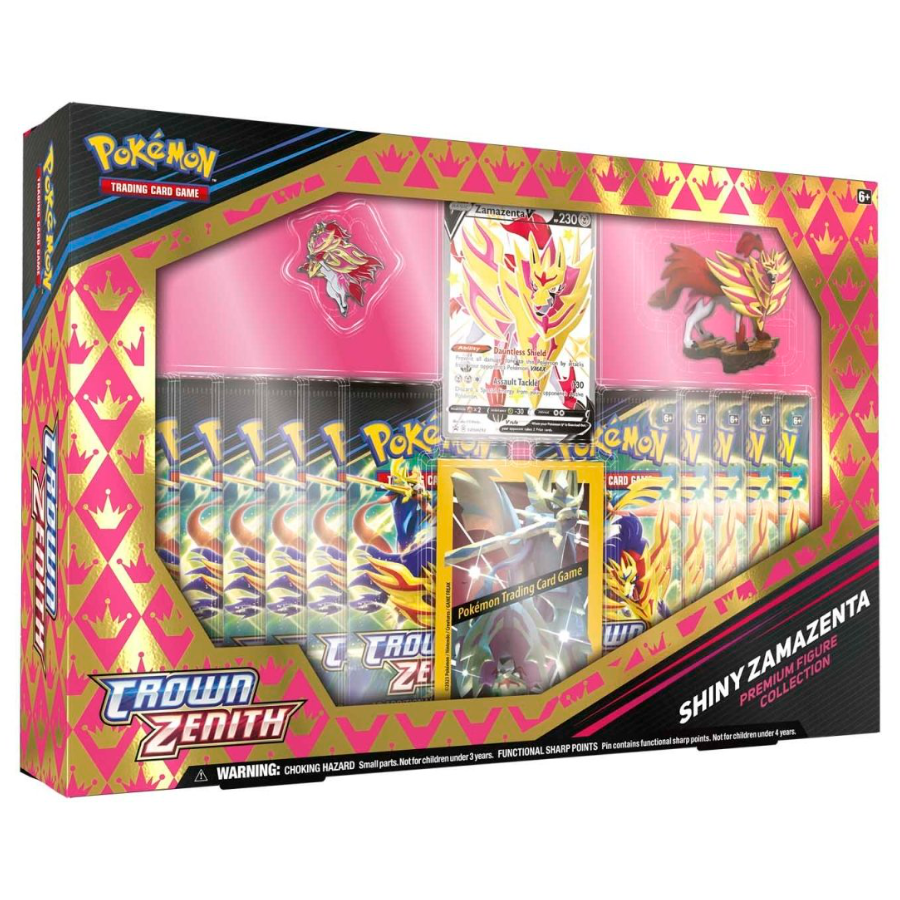 Crown Zenith Premium Figure Collection featuring Shiny Zacian/Zamazenta