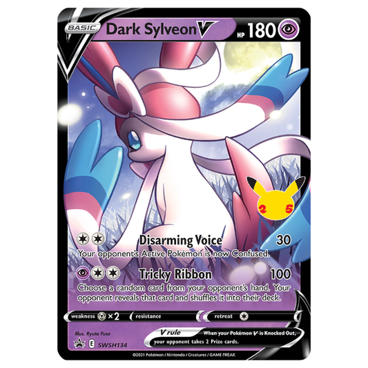 SWSH134 Dark Sylveon V - Holo Promo