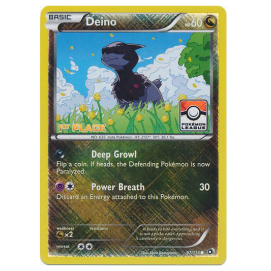 Deino *1ST PLACE STAMP* - League Promo - Holo