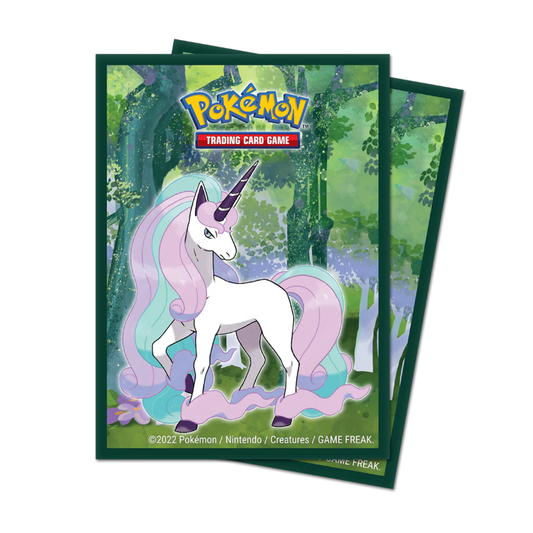 Ultra Pro - Galarian Rapidash "Gallery Series Enchanted Glade" 65ct Deck Protector Sleeves