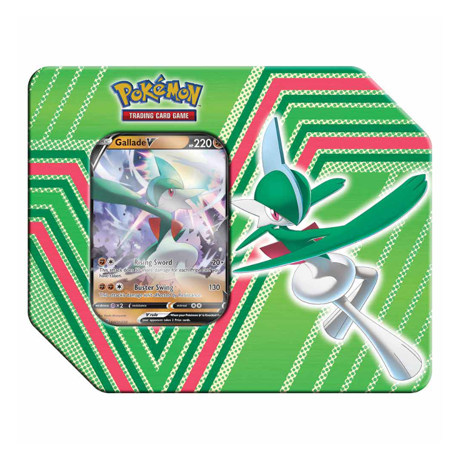 Hidden Potential Tins featuring Gallade V, Giratina V or Rotom V