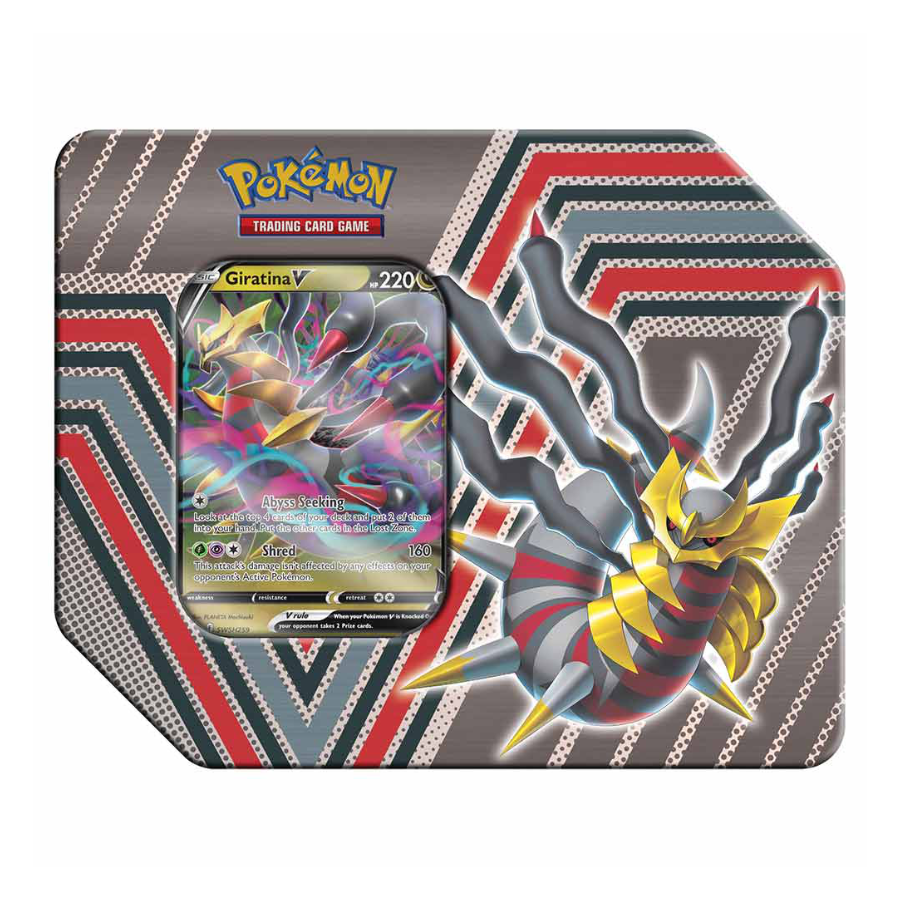 Hidden Potential Tins featuring Gallade V, Giratina V or Rotom V