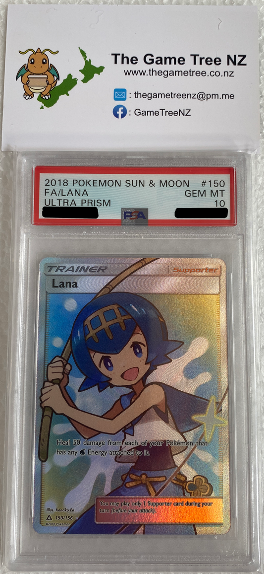 PSA 10 GEM MT Lana - Ultra Prism Full Art 150/156