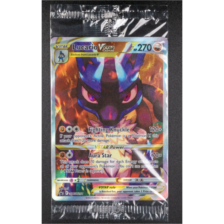 Lucario VSTAR *SEALED* Holo Promo SWSH291