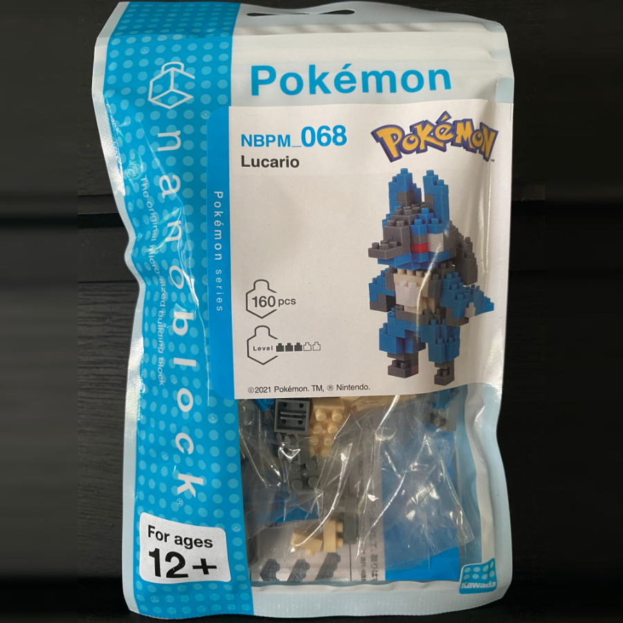 Lucario Nanoblock Set