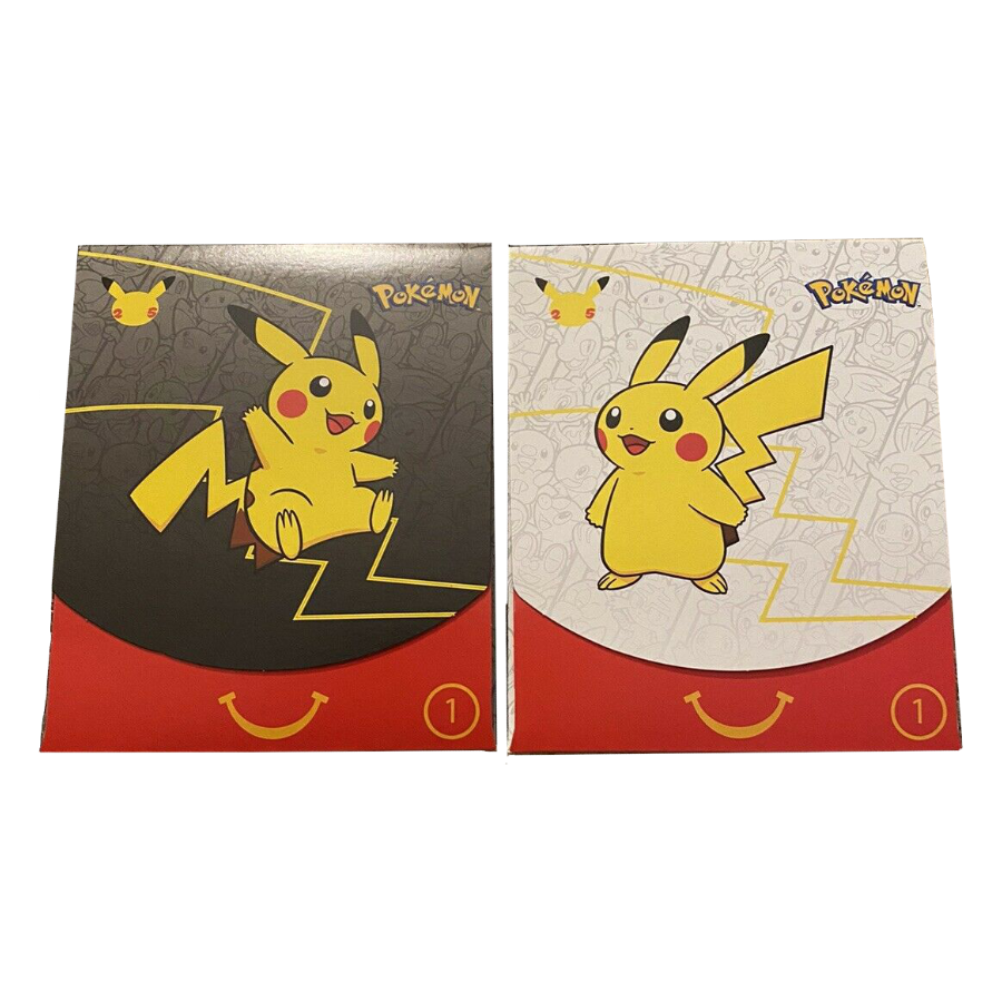 McDonald's Pokemon Happy Meal 25th Anniversary Pack!