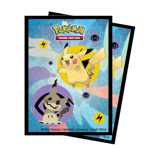 **CLEARANCE!** Ultra Pro - Pikachu and Mimikyu 65ct Deck Protector Sleeves