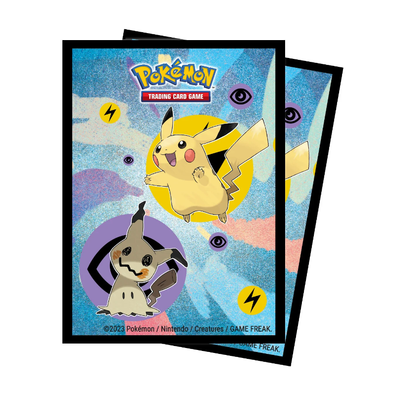 CLEARANCE!** Ultra Pro - Pikachu and Mimikyu 65ct Deck Protector