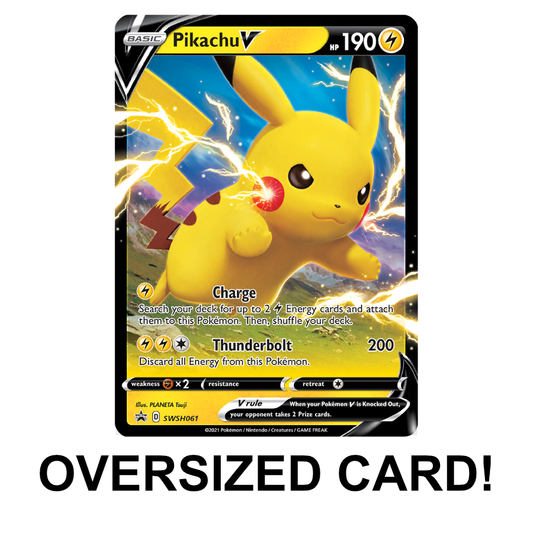 Pikachu V SWSH061 - Promo Oversized Card