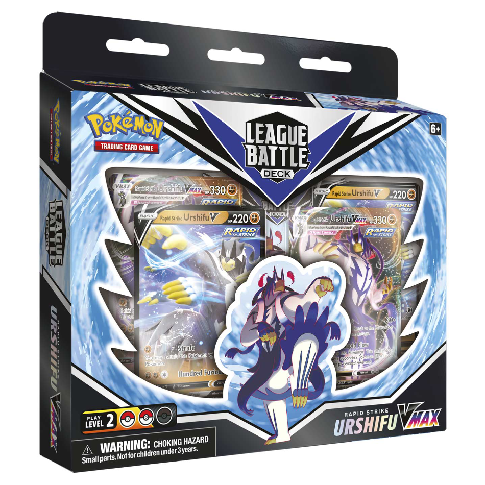 CLEARANCE! Urshifu VMAX League Battle Deck - Rapid Strike or Single Strike