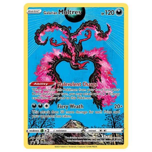 SWSH284 Galarian Moltres - Full Art Promo