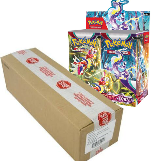 Scarlet & Violet CASE (6x Booster Boxes)