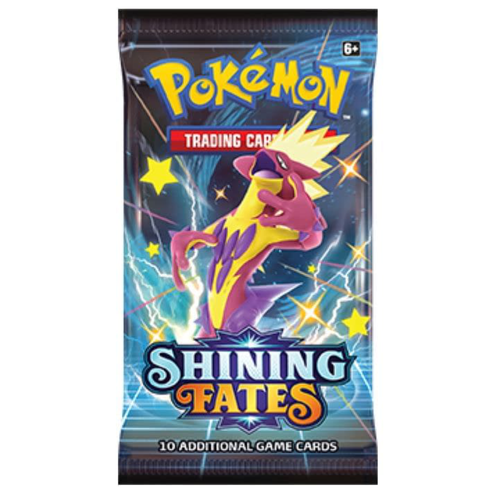 Shining Fates 4x Booster Pack Art Set