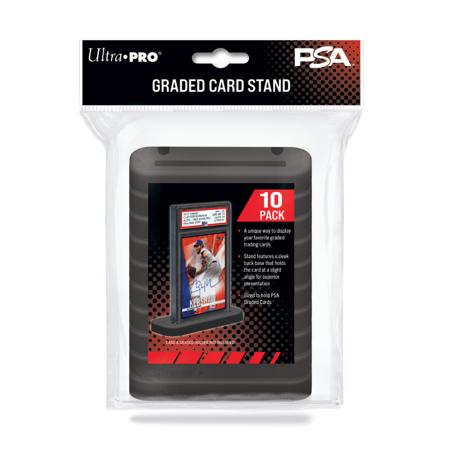 **CLEARANCE** Ultra Pro - PSA Graded Card Stand 10-Pack (Singular stands available too)