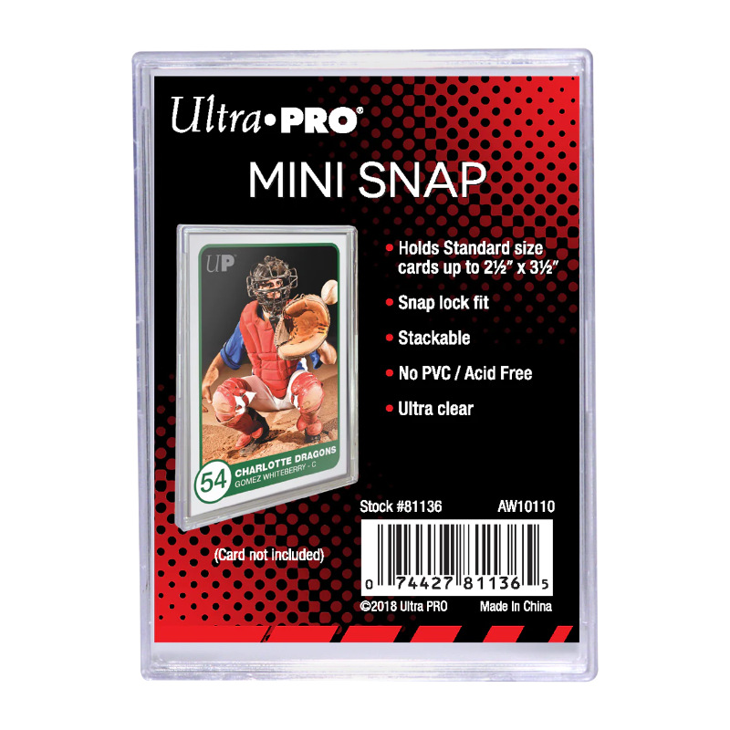 Ultra Pro - Mini Snap Card Holder