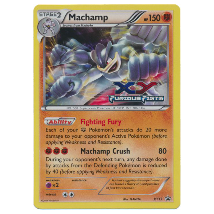 XY13 Machamp - Holo Promo